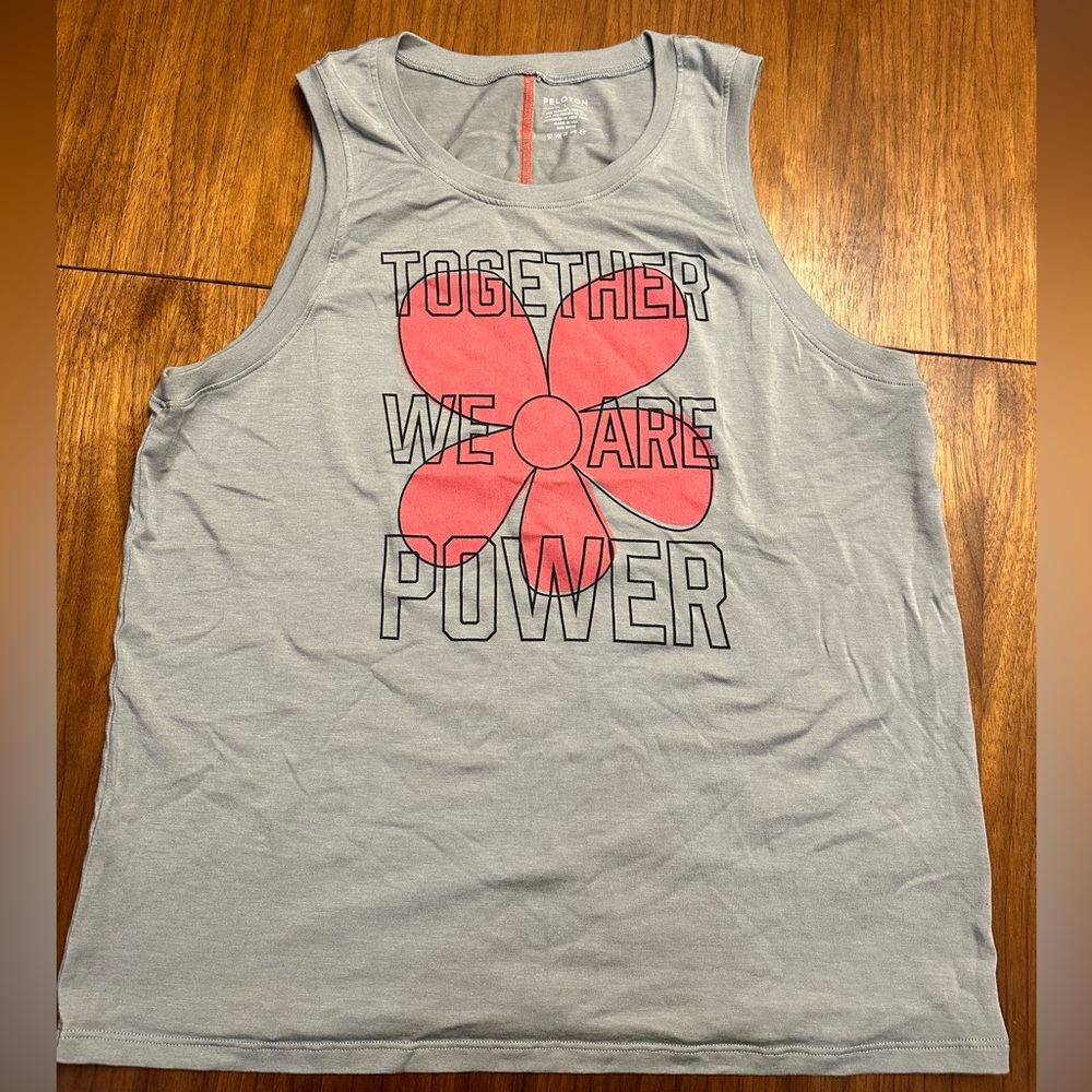 Peloton Together We Are Power Muscle Tee / Tank, Large